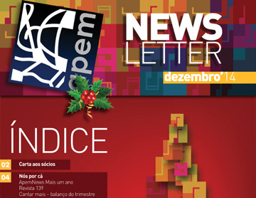 Newsletter de dezembro de 2014